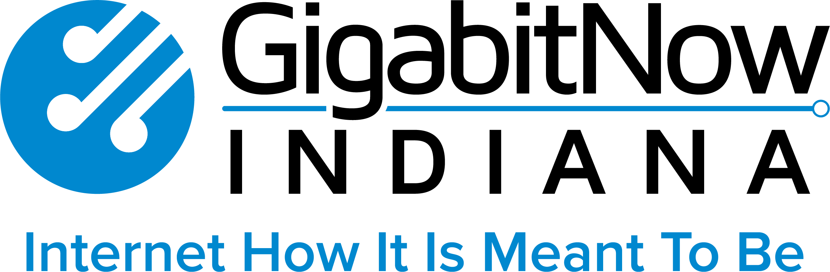 GigabitNow Indiana Logo - Internet How It Is Meant To Be