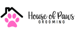 House of Paws Grooming Logo